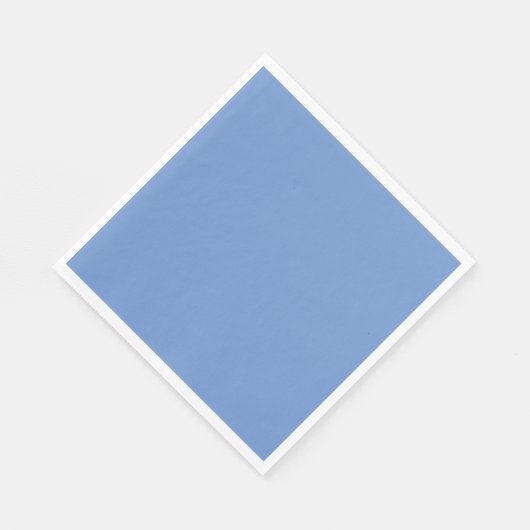 Blauw papier servet (Hoek)