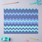 blauw papier voor chevron (Craft)