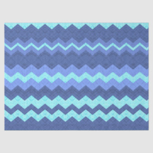 blauw papier voor chevron