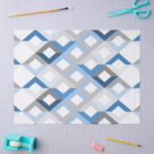 blauw papier voor chevrons (Craft)