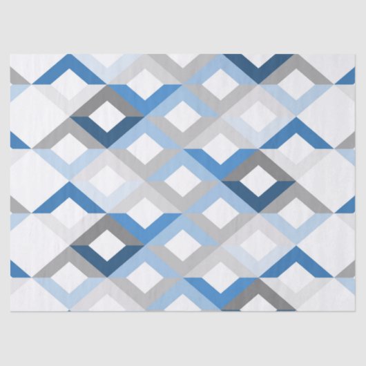 blauw papier voor chevrons (Voorkant)