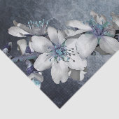 Blauw papier voor het ontkoppelen van textiel (Detail)