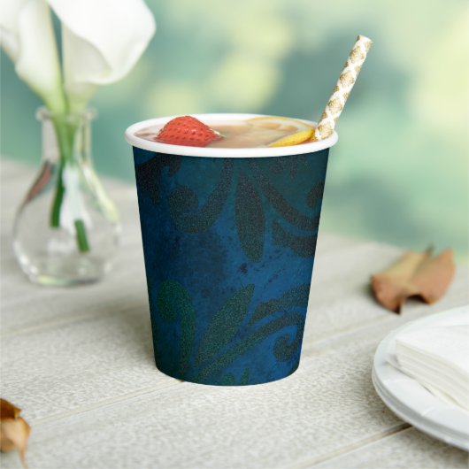 blauw papieren bekers (Insitu)