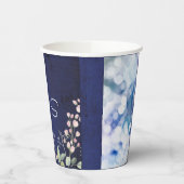 Blauw Papieren Bekers (Links)