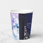 Blauw Papieren Bekers (Rechts)