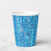 blauw papieren bekers (Achterkant)