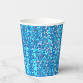 blauw papieren bekers (Rechts)