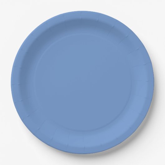 Blauw  papieren bordje (Voorkant)