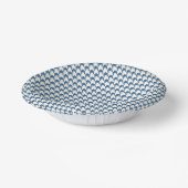Blauw Papieren Kommen (Gebogen)
