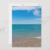 Blauw paradijs in Michigan Kaart (Achterkant)