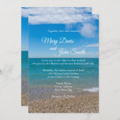 Blauw paradijs in Michigan Kaart (Voorkant / Achterkant)