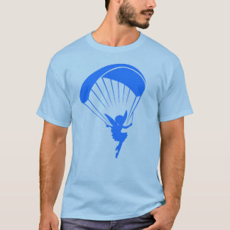 Blauw Paraglidepixieshirt T-shirt