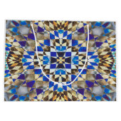 blauw parket groot cadeauzakje (Achterkant)