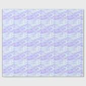 Blauw parkpapier cadeaupapier (Vlak)