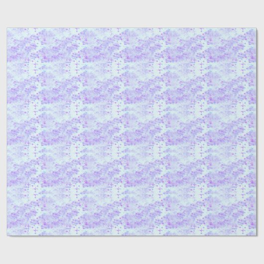 Blauw parkpapier cadeaupapier (Vlak)