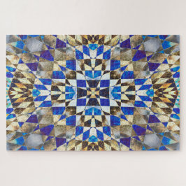 Blauw Parquet Legpuzzel