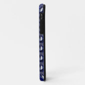 Blauw patroon Case-Mate iPhone case (Achterkant/links)
