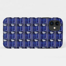 Blauw patroon Case-Mate iPhone case