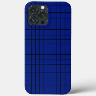 Blauw patroon Case-Mate iPhone case