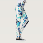 Blauw patroon leggings (Rechts)