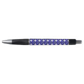 Blauw patroon pen (Voorkant)