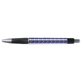 Blauw patroon pen (Voorkant)