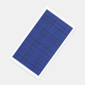 Blauw patroon servet (Hoek)