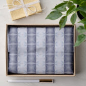 Blauw patroon tissuepapier (Geschenk)