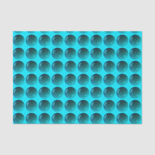 Blauw patroon tissuepapier