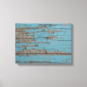 Blauw peling canvas afdruk (Voorkant)