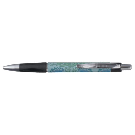 blauw penpatroon pen (Achterkant)