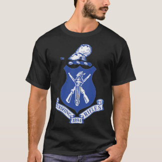 Blauw Pershing Rifiles Klassiek. Essential T-Shirt