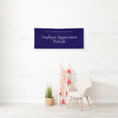 Blauw Personeels Waarderingsevenement  Spandoek (Insitu)