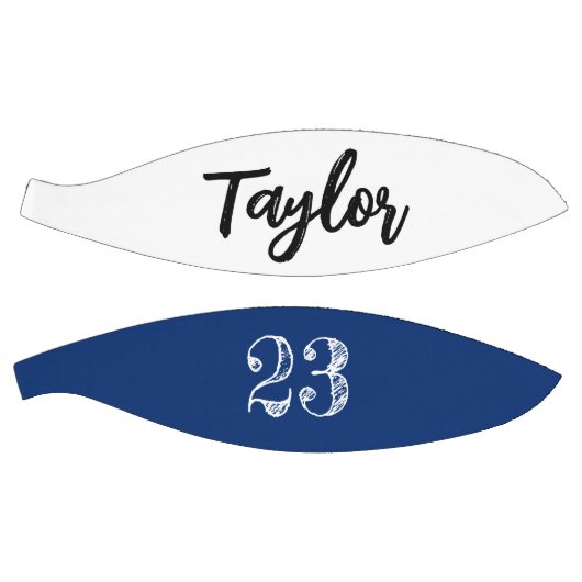 Blauw persoonlijk nummer van Ball Player-naam Basketbal (Panelen)