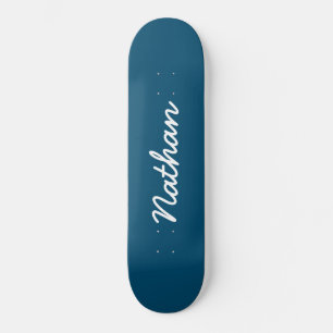 Blauw persoonlijk skateboard