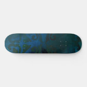 blauw persoonlijk skateboard (Horizontaal)