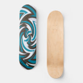 Blauw Persoonlijk Skateboard (Voorkant)