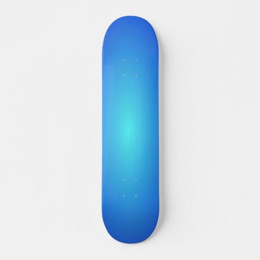 Blauw Persoonlijk Skateboard (Voorkant)
