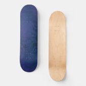 blauw persoonlijk skateboard (Voorkant)