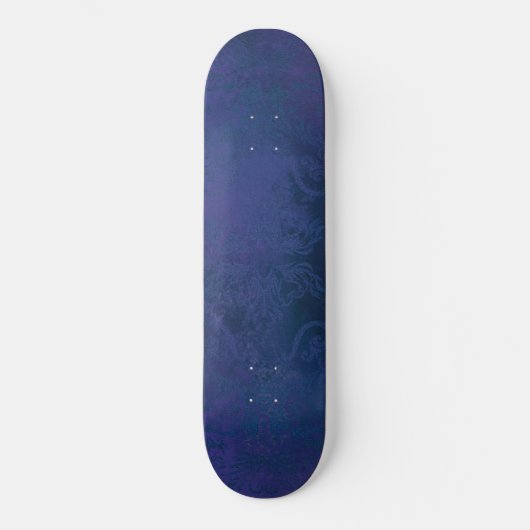 blauw persoonlijk skateboard (Voorkant)