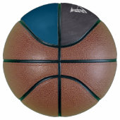 Blauw persoonlijke PAPA Ball Player-fevegetal pa Basketbal (Rechts)