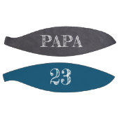Blauw persoonlijke PAPA Ball Player-fevegetal pa Basketbal (Panelen)