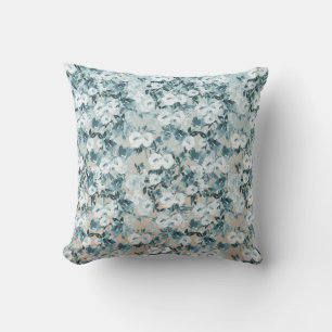 Blauw perwit flesje kussen