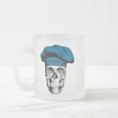 Blauw Pet Chef Skull Matglas Koffiemok (Links)