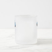 Blauw Pet Chef Skull Matglas Koffiemok (Center)