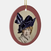  blauw Pet keramisch Ornament (Rechts)