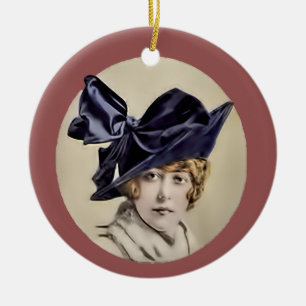 blauw Pet keramisch Ornament