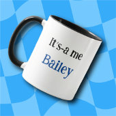  Blauw Pet Kleine Muis Mok