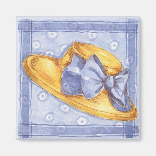 Blauw Pet Magneet (Voorkant)