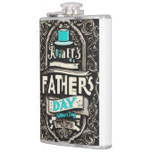 Blauw Pet Vaderdag Heupfles (Links)